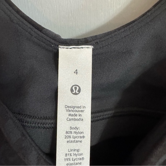 Lululemon Align Camo Crop Tank Top Size 4 - Picture 5 of 7